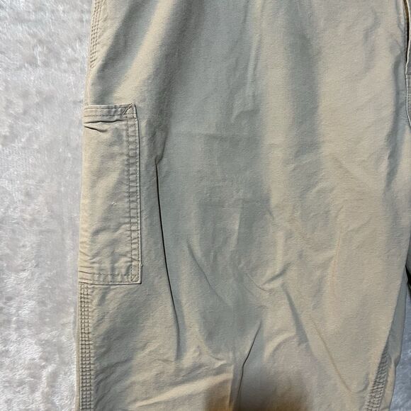 Carhartt Cargo Carpenter Pants B151 TAN Original Dungaree Fit Mens 44/30 - Picture 6 of 16